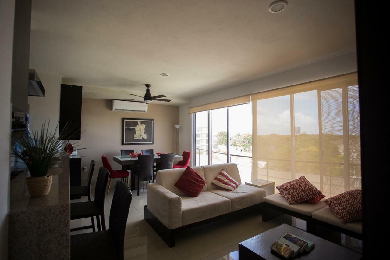3Br Apt With Pool Канкун Екстериор снимка